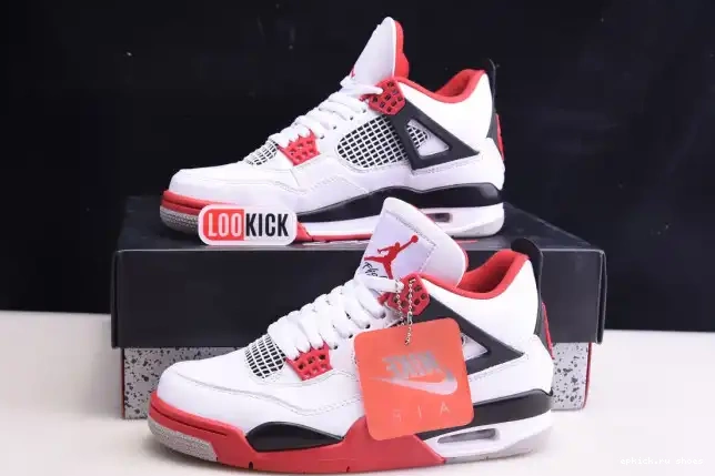 Rep 4 Air Jordan Red (2020) Fire DC7770-160 Retro 0508